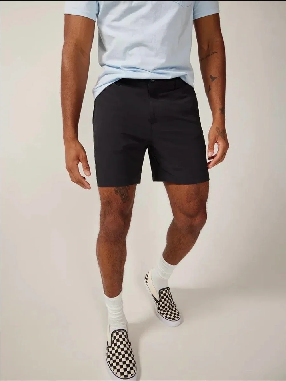 Chubbies Everywear 4” Performance Shorts Black Men’s Small Stretch, excellent